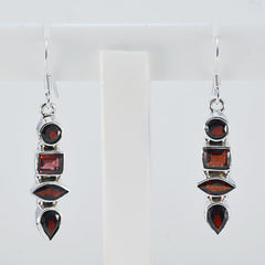 Garnet-Latin-American-Emma-multiple-Dangle-Red-92.5-Silver-Earring