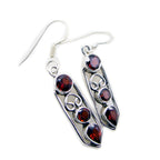 Garnet-German-Sofia-multiple-Dangle-Red-92.5-Silver-Earring