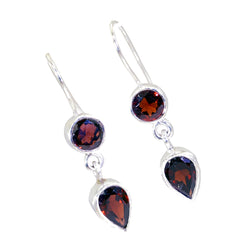 Garnet-Turkish-Emilia-multiple-Dangle-Red-925-Sterling-Silver-Earring
