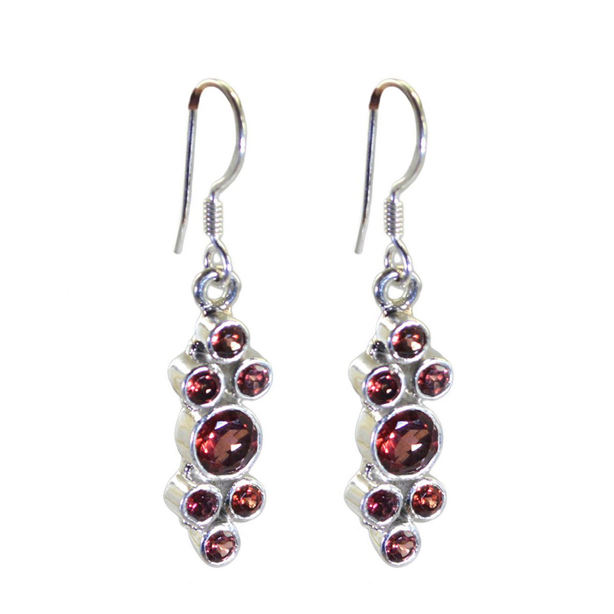 Garnet-Egyptian-Harper-multiple-Dangle-Red-Sterling-Silver-Earring
