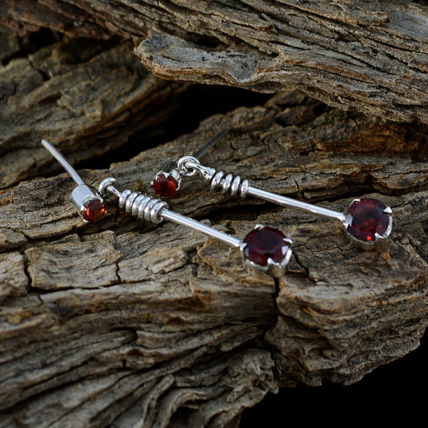 Garnet-Moroccan-Julieta-multiple-Stud-Red-92.5-Silver-Earring
