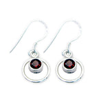 Garnet-Middle-Eastern-Isabella-multiple-Dangle-Red-925-Silver-Earring