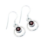 Garnet-Middle-Eastern-Isabella-multiple-Dangle-Red-925-Silver-Earring