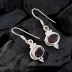 Garnet-Australian-Isla-multiple-Dangle-Red-925-Silver-Earring