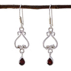 Garnet-African-Ivy-multiple-Dangle-Red-Sterling-Silver-Earring