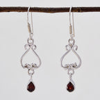 Garnet-African-Ivy-multiple-Dangle-Red-Sterling-Silver-Earring