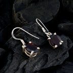 Garnet-Latin-American-Josephine-multiple-Dangle-Red-92.5-Silver-Earring