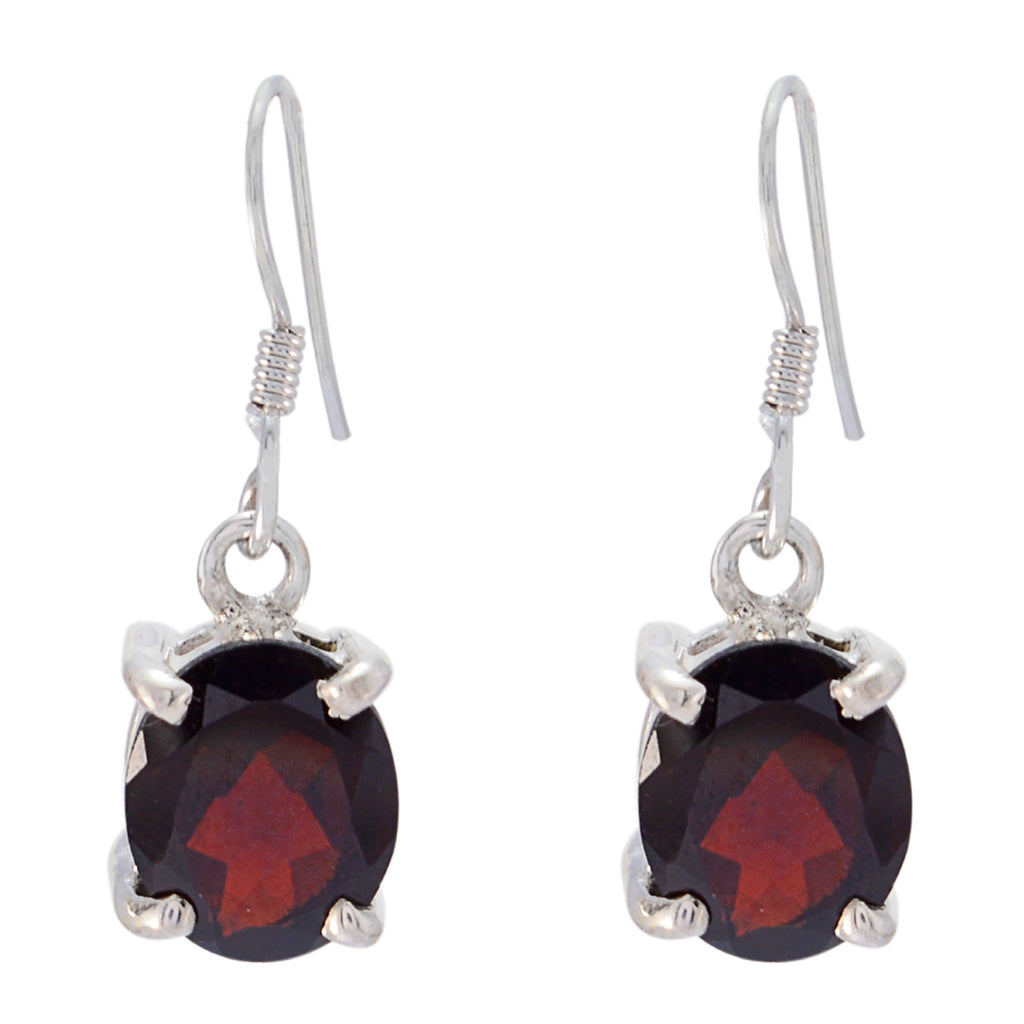 Garnet-Latin-American-Josephine-multiple-Dangle-Red-92.5-Silver-Earring