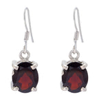 Garnet-Latin-American-Josephine-multiple-Dangle-Red-92.5-Silver-Earring