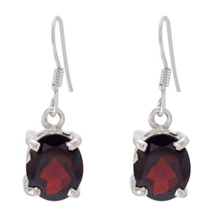 Garnet-Latin-American-Josephine-multiple-Dangle-Red-92.5-Silver-Earring