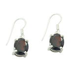 Garnet-Latin-American-Josephine-multiple-Dangle-Red-92.5-Silver-Earring