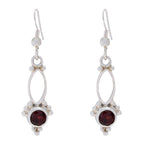 Garnet-German-Katarina-multiple-Dangle-Red-925-Sterling-Silver-Earring
