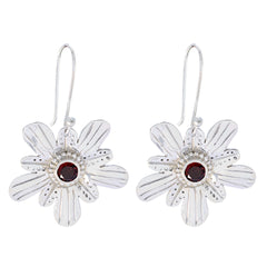 Garnet-African-Katharina-Solitaire-Dangle-Red-925-Silver-Earring