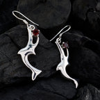 Garnet-Korean-Ying-Solitaire-Dangle-Red-92.5-Silver-Earring
