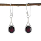Garnet-Italian-Camila-Solitaire-Dangle-Red-925-Sterling-Silver-Earring