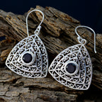 Garnet-French-Mia-Solitaire-Dangle-Red-925-Sterling-Silver-Earring