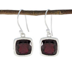 Garnet-German-Mila-Solitaire-Dangle-Red-925-Silver-Earring