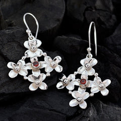 Garnet-Turkish-Riley-Solitaire-Dangle-Red-92.5-Silver-Earring