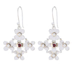 Garnet-Turkish-Riley-Solitaire-Dangle-Red-92.5-Silver-Earring
