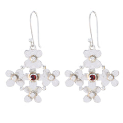 Garnet-Turkish-Riley-Solitaire-Dangle-Red-92.5-Silver-Earring