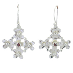 Garnet-Turkish-Riley-Solitaire-Dangle-Red-92.5-Silver-Earring