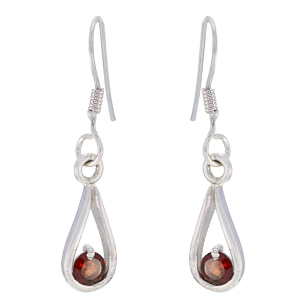 Garnet-African-Laura-Solitaire-Dangle-Red-925-Sterling-Silver-Earring