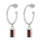 Garnet-Turkish-Skylar-Solitaire-Dangle-Red-92.5-Silver-Earring