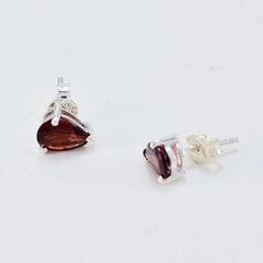 Garnet-Italian-Ayaka-Solitaire-Stud-Red-92.5-Silver-Earring