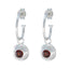 Garnet-Russian-Emi-Solitaire-Stud-Red-925-Silver-Earring