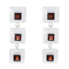 Garnet-Italian-Nayara-multiple-Stud-Red-Sterling-Silver-Earring