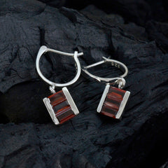 Garnet-Spanish-Eva-multiple-Dangle-Red-Silver-Earring