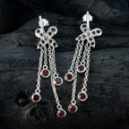 Garnet-Turkish-Bella-multiple-Stud-Red-92.5-Silver-Earring