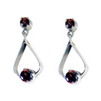 Garnet-Middle-Eastern-Naomi-multiple-Stud-Red-925-Sterling-Silver-Earring