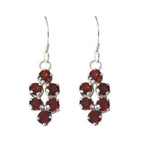 Garnet-Australian-Rina-multiple-Dangle-Red-Sterling-Silver-Earring
