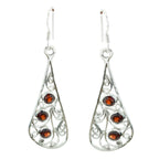 Garnet-Moroccan-Teresa-multiple-Dangle-Red-92.5-Silver-Earring