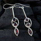 Garnet-Russian-Emily-multiple-Dangle-Red-Sterling-Silver-Earring
