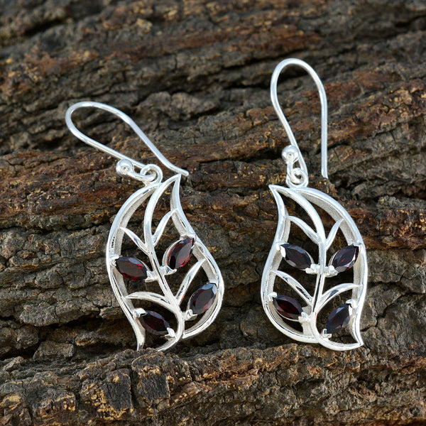 Garnet-Turkish-Juliaa-multiple-Dangle-Red-Sterling-Silver-Earring