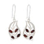 Garnet-Turkish-Juliaa-multiple-Dangle-Red-Sterling-Silver-Earring