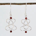 Garnet-German-Wen-multiple-Dangle-Red-Sterling-Silver-Earring