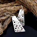 Garnet-African-Xiu-multiple-Dangle-Red-92.5-Silver-Earring