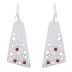 Garnet-African-Xiu-multiple-Dangle-Red-92.5-Silver-Earring