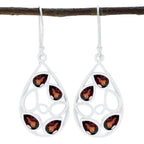 Garnet-Italian-Teresa-multiple-Dangle-Red-925-Silver-Earring