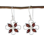 Garnet-Middle-Eastern-Bianca-quarter-Dangle-Red-925-Silver-Earring