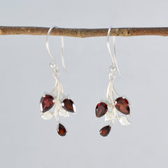 Garnet-Australian-Camila-Trilogy-Dangle-Red-925-Sterling-Silver-Earring