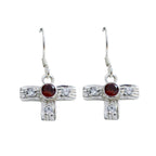 Garnet-American-Yuna-multiple-Dangle-Red-Sterling-Silver-Earring