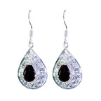 Garnet-American-Hanna-multiple-Dangle-Red-92.5-Silver-Earring