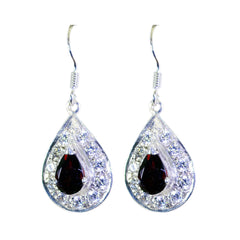 Garnet-American-Hanna-multiple-Dangle-Red-92.5-Silver-Earring
