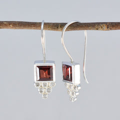 Garnet-Russian-Yuna-multiple-Dangle-Red-925-Silver-Earring