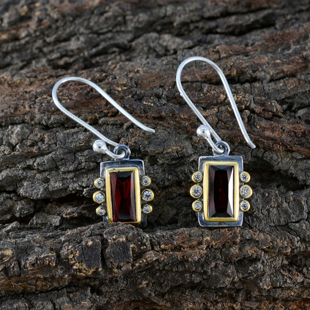 Garnet-American-Riley-multiple-Dangle-Red-92.5-Silver-Earring