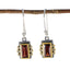 Garnet-American-Riley-multiple-Dangle-Red-92.5-Silver-Earring